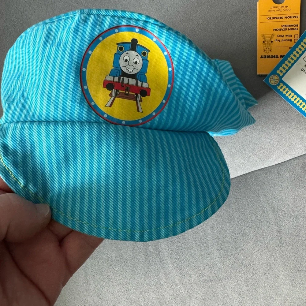 Vtg Britt Thomas‎ & Friends Boys sz 4-6 Conductor Dress Up Costume & Accessories